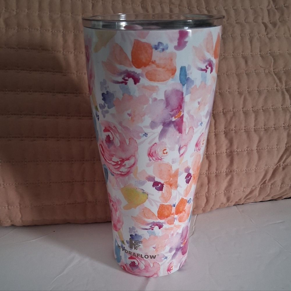 Hydraflow Floral Tumbler - Multicolor 30oz Pre-owned